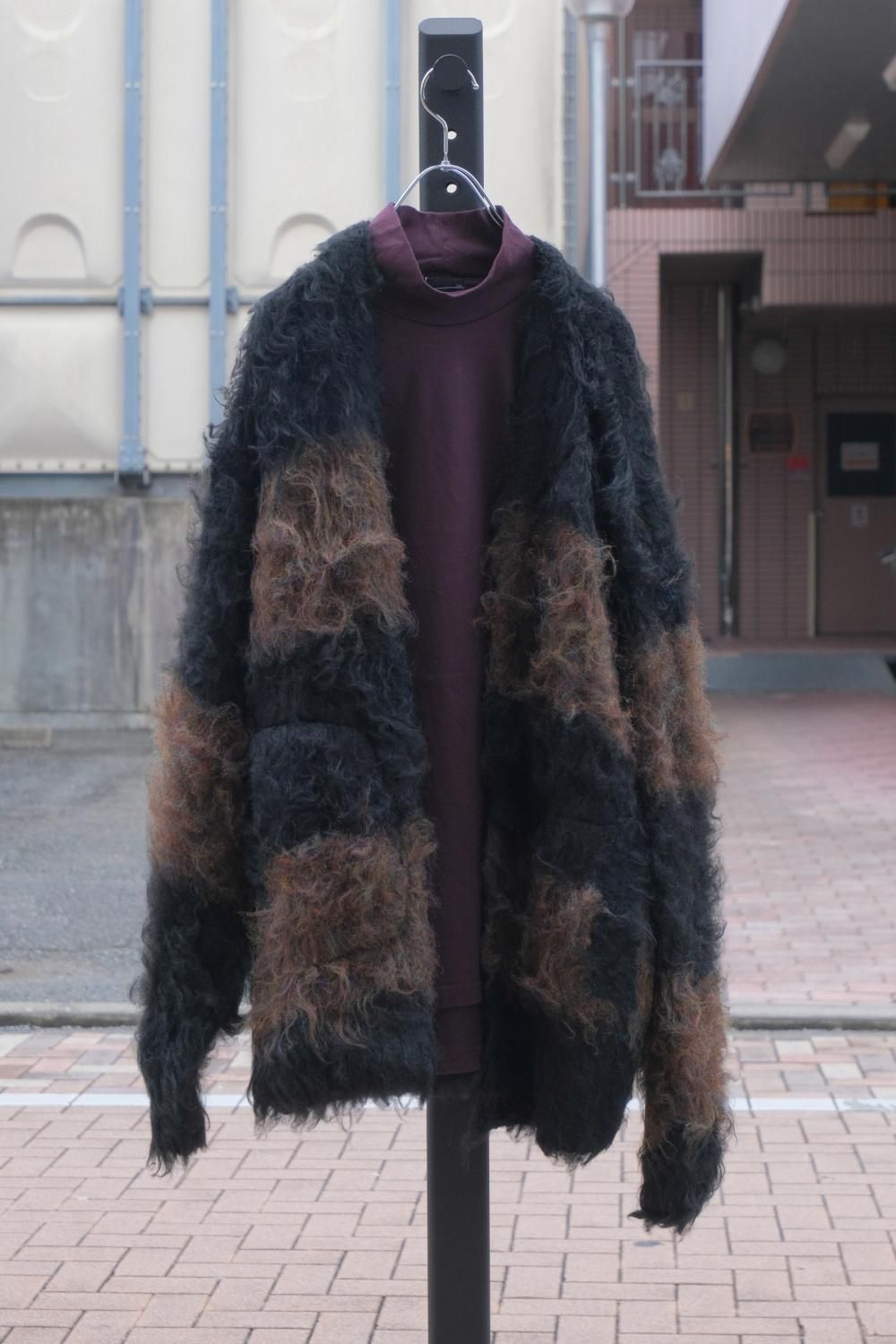 LAD MUSICIAN ラッドミュージシャン LOOP YARN SHAGGY KNIT CARDIGAN