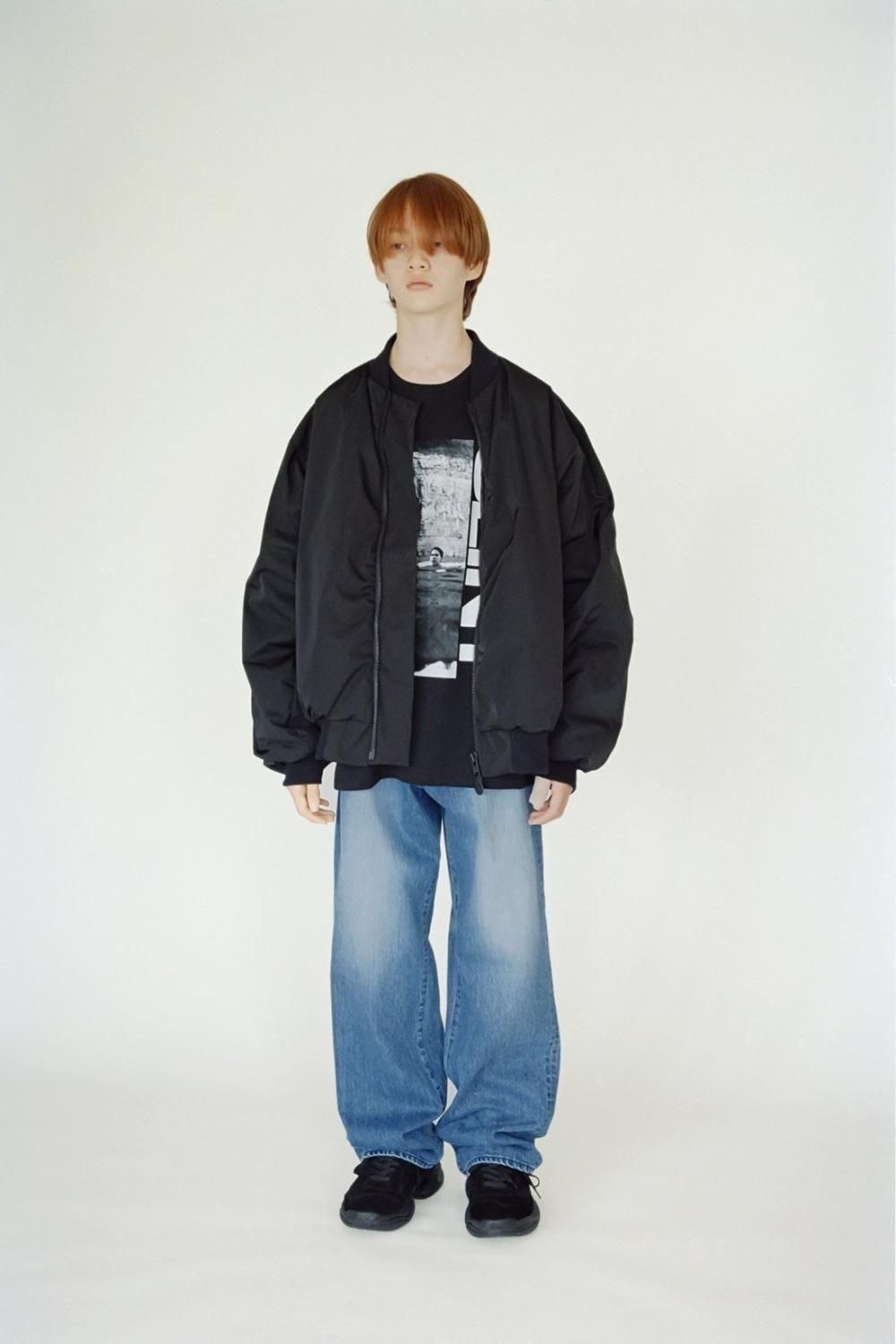 LAD MUSICIAN ラッドミュージシャン SOLOTEX TWILL MA-1 BLOUSON ソロ LAD MUSICIAN ラッドミュージシャン SOLOTEX TWILL MA-1 BLOUSON ソロ