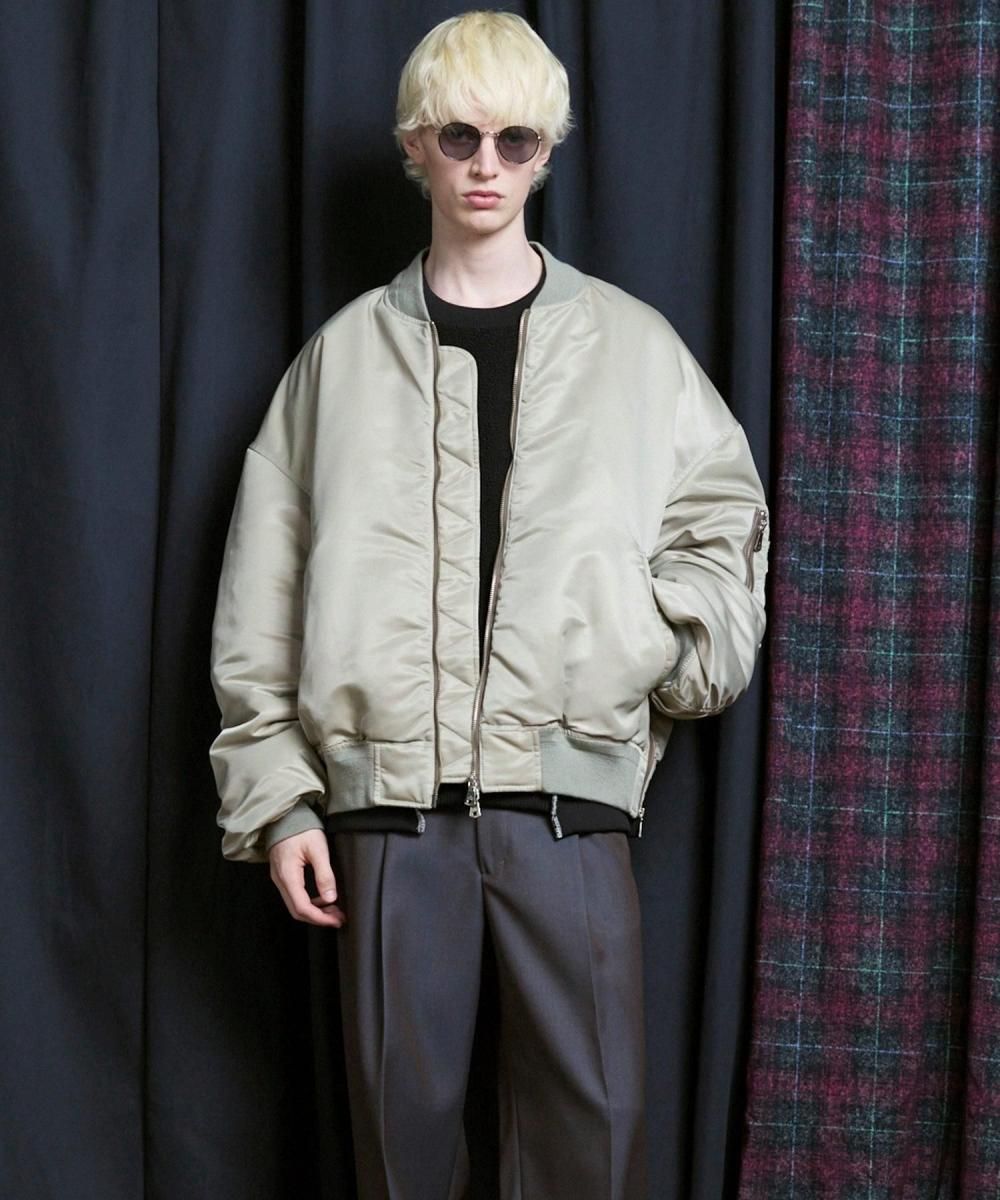 MAISON SPECIAL メゾンスペシャル Prime-Over Nylon MA-1 Bomber