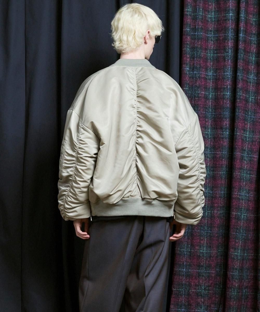 MAISON SPECIAL メゾンスペシャル Prime-Over Nylon MA-1 Bomber