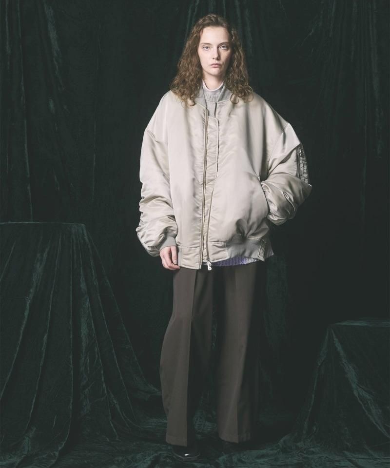 MAISON SPECIAL メゾンスペシャル Prime-Over Nylon MA-1 Bomber