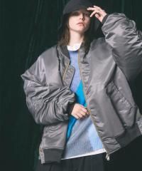 <img class='new_mark_img1' src='https://img.shop-pro.jp/img/new/icons2.gif' style='border:none;display:inline;margin:0px;padding:0px;width:auto;' />MAISON SPECIAL ᥾󥹥ڥ Prime-Over Nylon MA-1 Bomber Jacket ե饤ȥܥС㥱å 11242211215 2025AW 3Ÿ