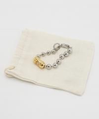 <img class='new_mark_img1' src='https://img.shop-pro.jp/img/new/icons2.gif' style='border:none;display:inline;margin:0px;padding:0px;width:auto;' />JieDa  BALL CHAIN BRACELET ܡ֥쥹å JIE-26S-GD10 2026SS SILVER