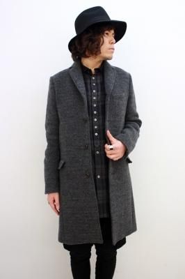 Wizzard / WOOL CHESTER COAT＜ウールチェスターコート＞ # グレー