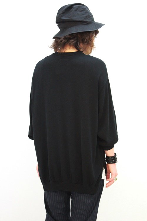 VICTIM / 7 SLEEVE V-NECK LOOSE KNIT＜7分袖Vネックルーズニット