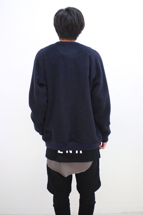 TROVE / POROMIES BLOUSON＜ドルマンウールブルゾン＞ # ネイビー