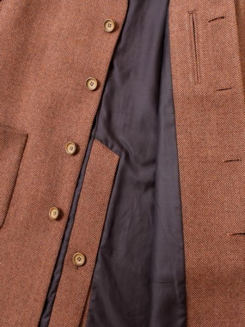 TROVE / LASSE COAT＜ノーカラーコート＞ # ミックスキャメル - 群馬県