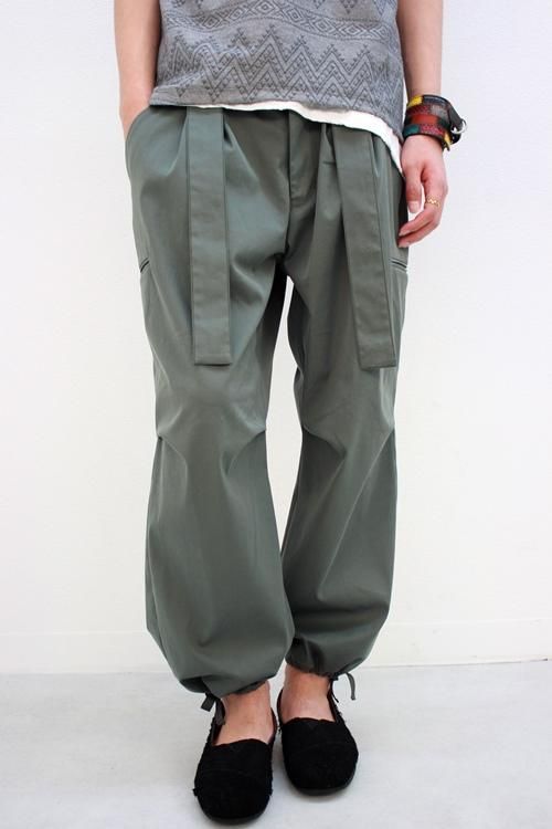 TROVE / KASVI WIDE CARGO PANTS＜ワイドカーゴパンツ＞ #カーキ