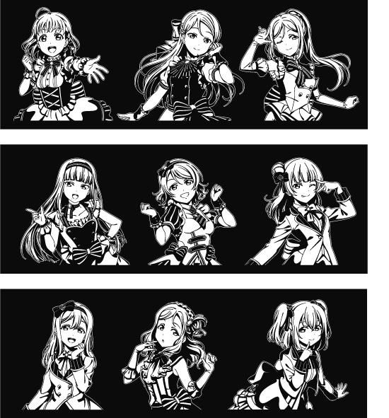 ラブライブ!サンシャイン!!G ラブライブ!サンシャイン!! アクア カッティングステッカー
