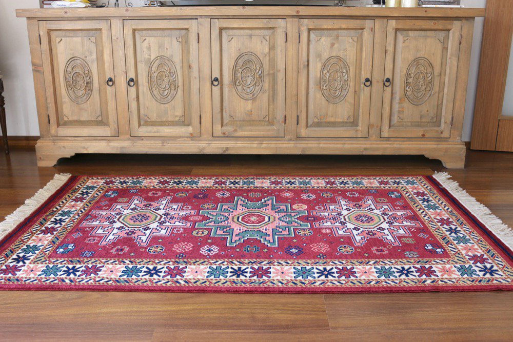 サイズ交換ＯＫ】 トルコ絨毯（217cm×156cm） カーペット - tsr 