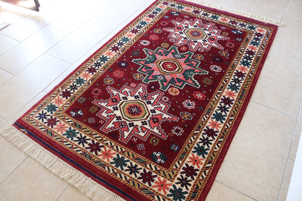 コレクショントルコ絨毯 草木染一級品 ホルビン コザック 190x117cm 