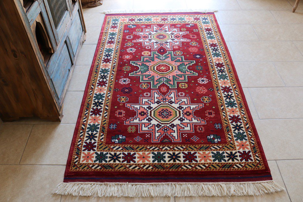 コレクショントルコ絨毯 草木染一級品 ホルビン コザック 190x117cm 