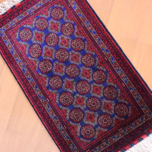 アフガン最高級絨毯ホジャロシュナイ 84x53　（割引対象外）