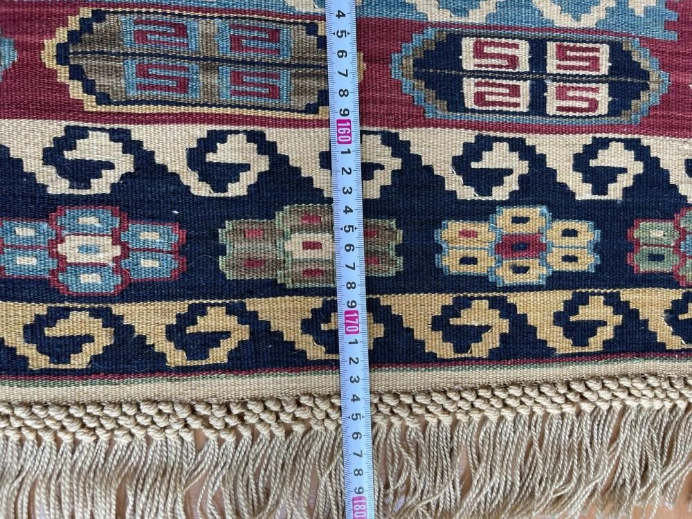 コレクション 緻密な織りのキリム 老舗工房による天然染料 174x123 - Anatolian Concept Old&New  手織ラグセレクトショップ
