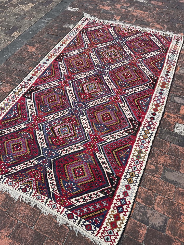 ワンキリム 約 252x155cm - Anatolian Concept Old&New 手織ラグセレクトショップ