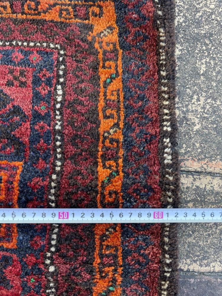 ヤストゥック・チュワル 袋状 バルーチ 114x62cm - Anatolian