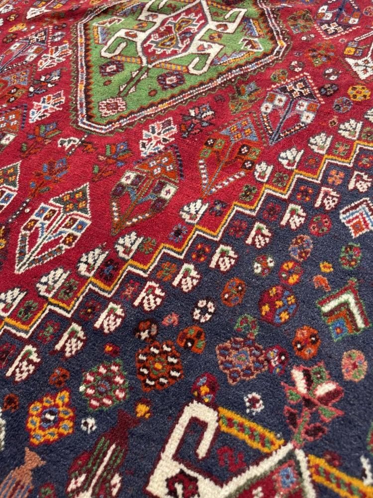 アンティーク カシュガイ族 トライバルラグ 156x110cm アンティーク カシュガイ族 トライバルラグ 156x110cm