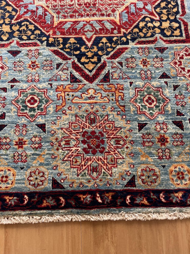 マムルーク絨毯 123x84cm - Anatolian Concept Old&New 手織ラグ 