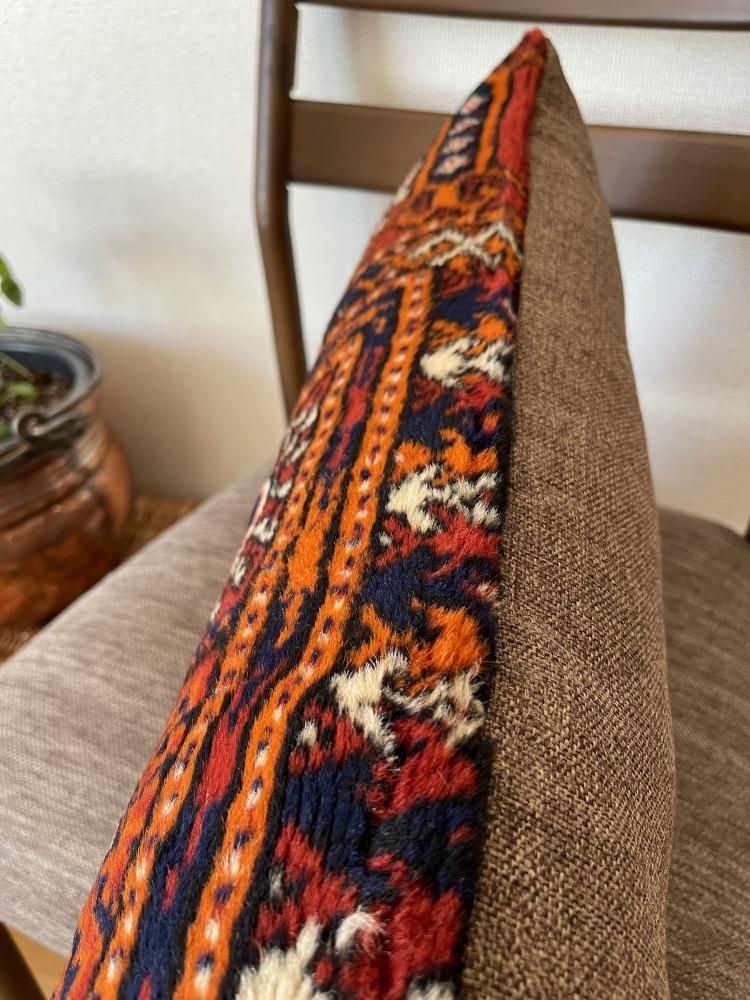 クッションカバー トルクメン絨毯 31x66cm - Anatolian Concept クッションカバー トルクメン絨毯 31x66cm - Anatolian Concept