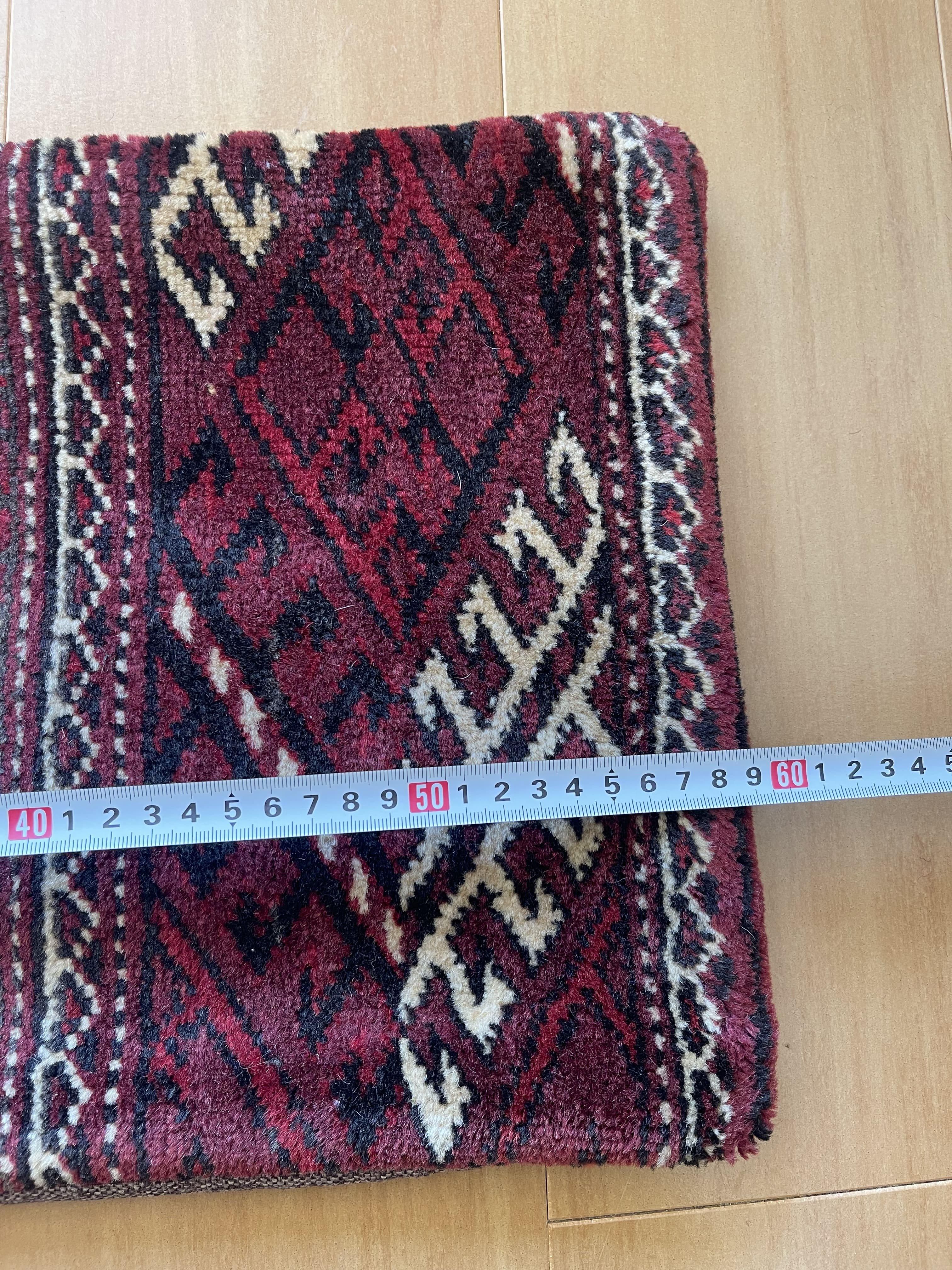 クッションカバー トルクメン絨毯 59x30cm - Anatolian Concept