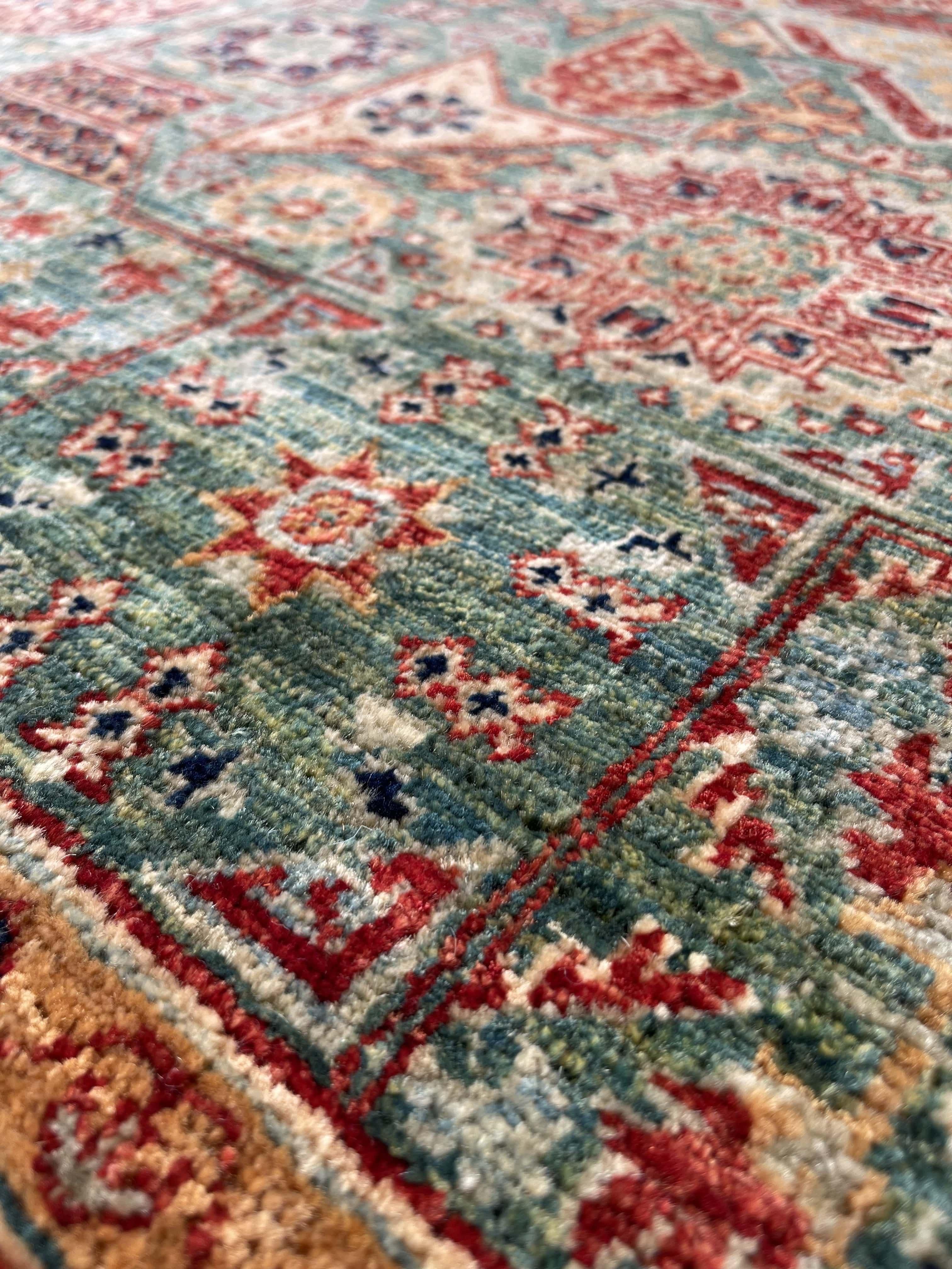 マムルーク絨毯 195x156cm - Anatolian Concept Old&New 手織