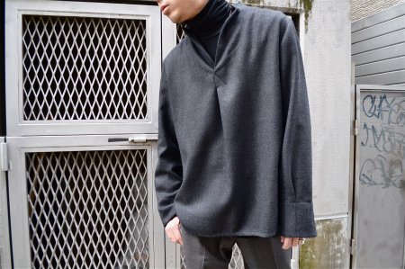 再入荷1番人気 POLO WOOL 1LDK MY__ 在庫限り WOOL FLEECE FLEECE POLO