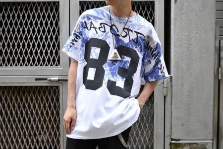 カガリユウスケ（KAGARI YUSUKE）黒壁 スタッズキーネックレスの