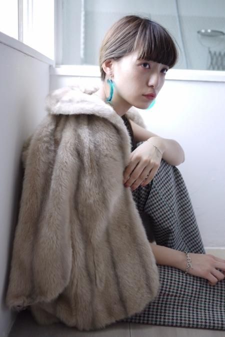 ユリカアクツ（YURIKA_AKUTSU）のblue green ピアス、イヤリング