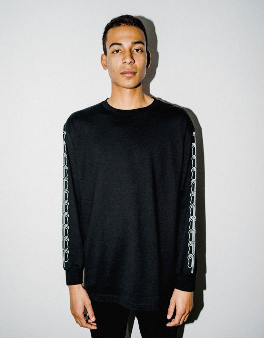 DONTSUKI（ドンツキ）のSUMOU L/S TEE-BLK（ロンT）の通販サイト-大阪