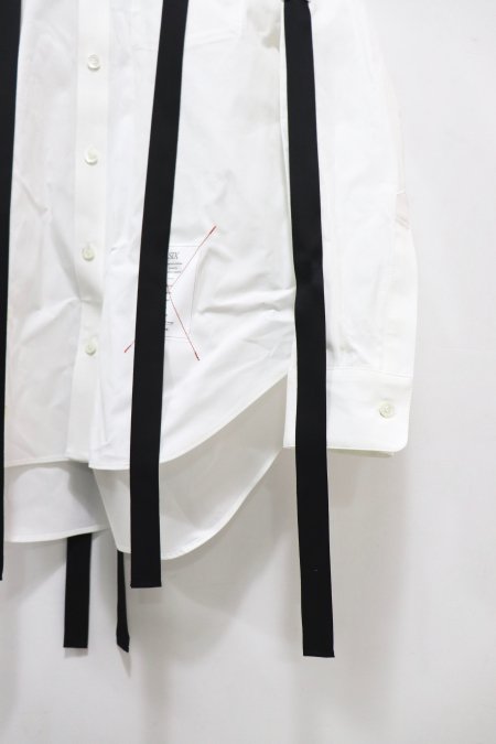 SYU.HOMME/FEMM（シュウ オム フェム）のFake suspender Shirts-WHT ...