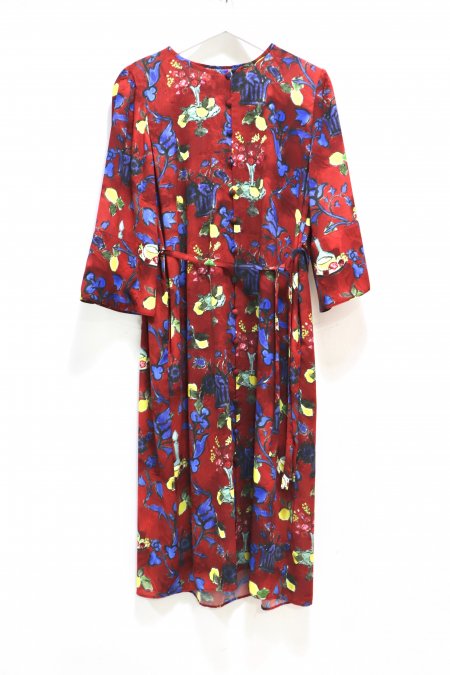 BELPER（ベルパー）のORIGINAL PRINT TUNIC-RED（チュニック