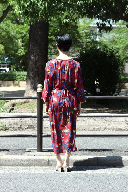 BELPER（ベルパー）のORIGINAL PRINT TUNIC-RED（チュニック