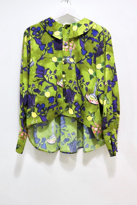 BELPER（ベルパー）のORIGINAL PRINT BLOUSE-YEL（シャツ、ブラウス