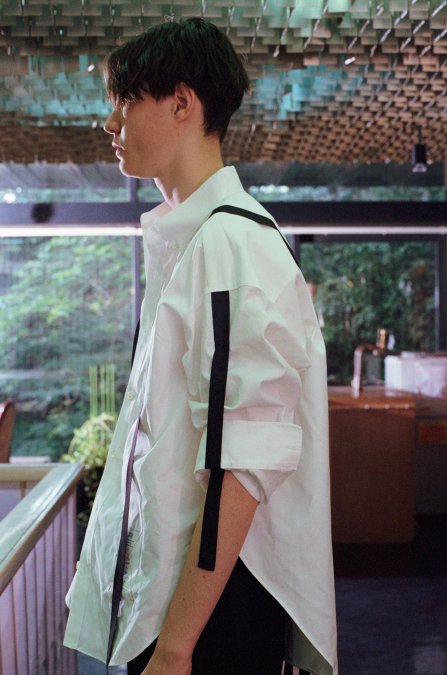 SYU.HOMME/FEMM（シュウ オム フェム）のFake suspender Shirts 