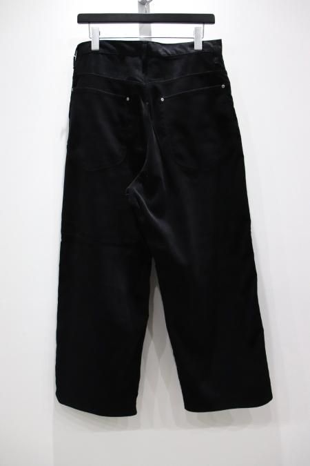 SUGARHILL(シュガーヒル)のDouble knee Corduroy pants-BLKの SUGARHILL(シュガーヒル)のDouble knee Corduroy pants-BLKの
