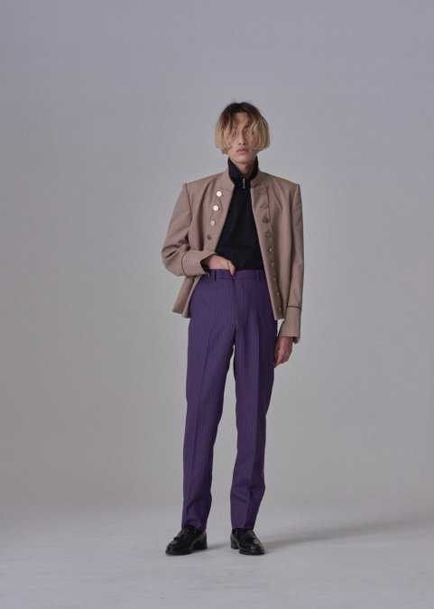 trouser pants　LITTLEBIG purple股下720ウエスト390