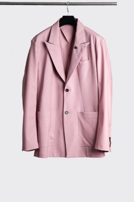 マイナス ー Minusのtailored Jacket Pink テーラードジャケット の通販サイト 大阪 堀江 Palette Art Alive パレットアートアライヴ