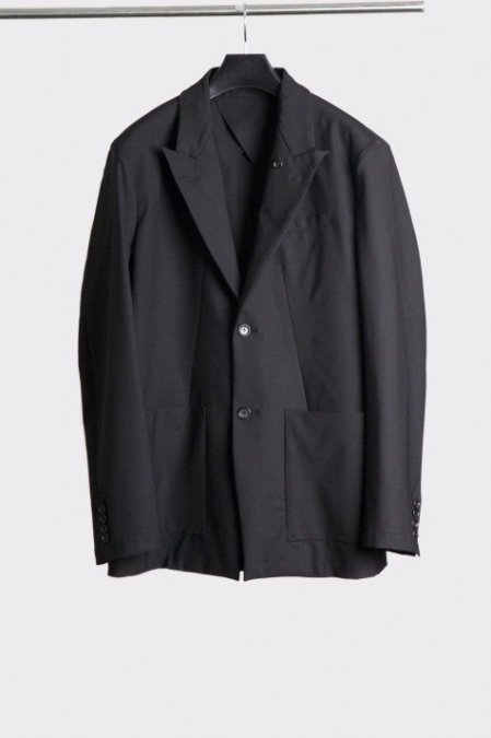 マイナス［ー］MinusのTAILORED JACKET-BLACK（テーラードジャケット）の通販サイト-大阪 堀江 PALETTE art  alive（パレットアートアライヴ）-