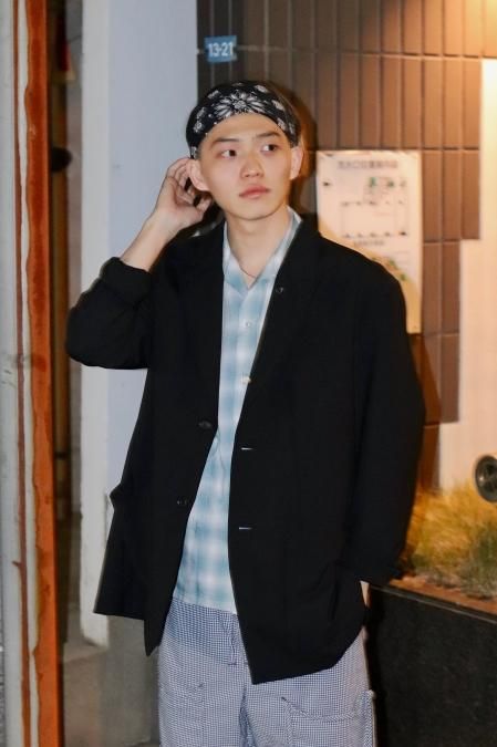 マイナス［ー］MinusのTAILORED JACKET-BLACK（テーラード