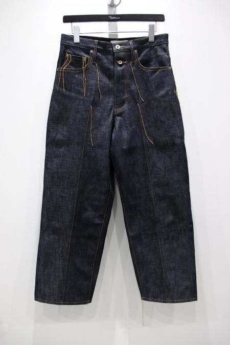 日本製SUGARHILL 19SS LOOSE THREAD DENIM PANTS - デニム/ジーンズ