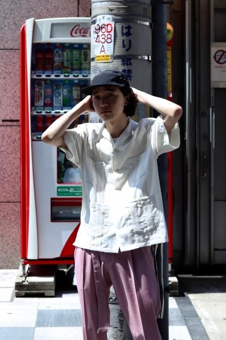 soe(ソーイ)のTex Cap-BLUE GRAY(キャップ)の通販サイト soe(ソーイ)のTex Cap-BLUE GRAY(キャップ)の通販サイト