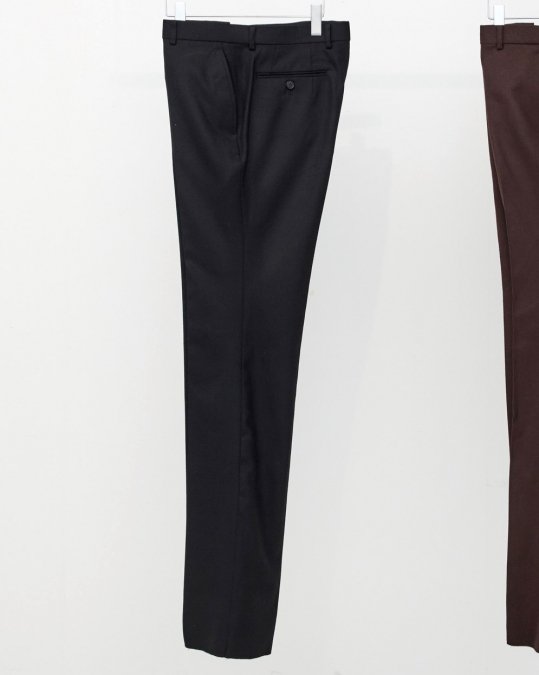 19AW LITTLEBIG Flannel Flare Trousers 黒84cm総丈 - seutreinamento ...