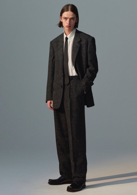 LITTLEBIG（リトルビッグ）のSplashed Check Tucked Trousers 