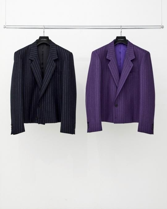 LITTLEBIG（リトルビッグ）のChalk Stripe Short Jacket（チョーク