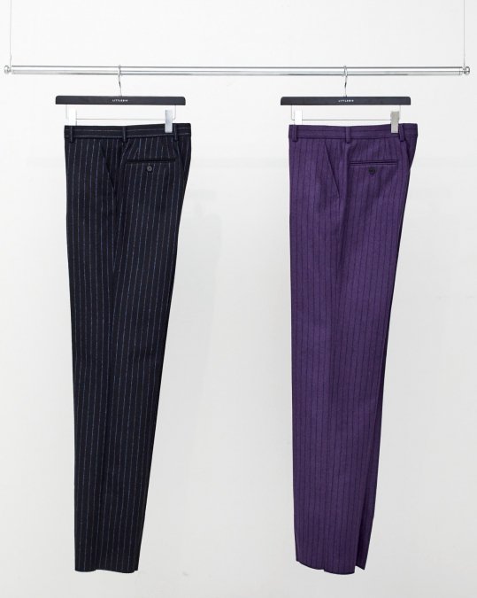 LITTLEBIG Chalk Stripe Straight Trousers