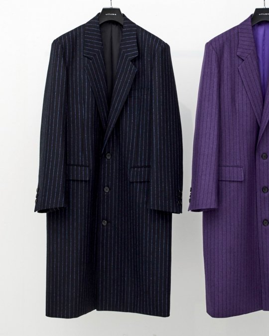 LITTLEBIG（リトルビッグ）のChalk Stripe Chester Field Coat