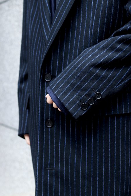 LITTLEBIG（リトルビッグ）のChalk Stripe Chester Field Coat