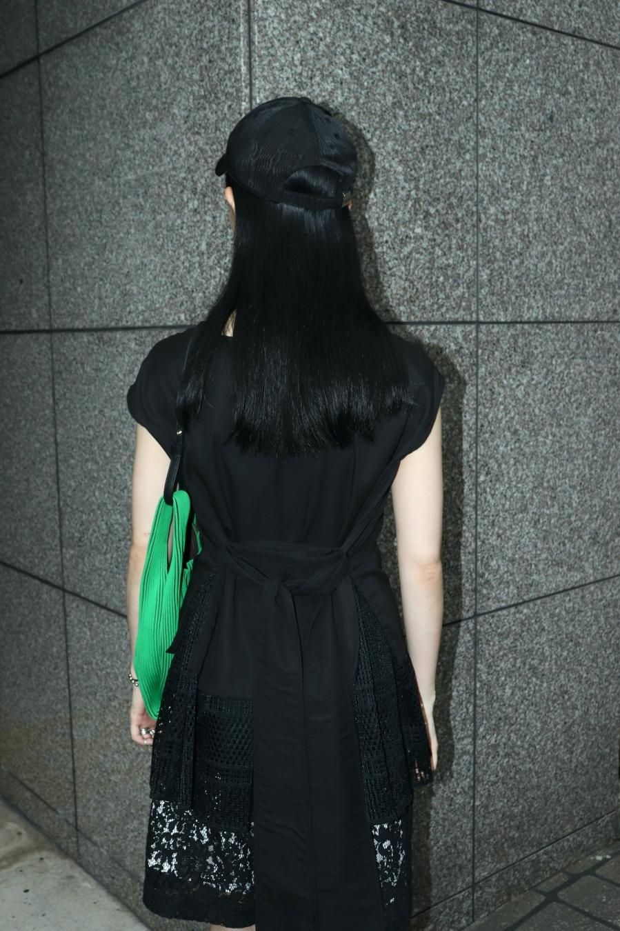 you ozeki ユウオゼキ　ウールマント　ケープマントコート　ブラック STAFF STYLING｜THE SHOP YOHJI YAMAMOTO