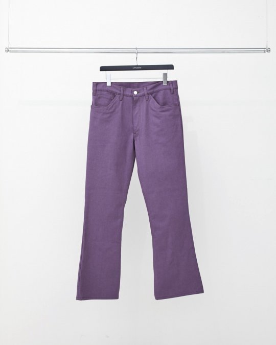 littlebig purple flare denim pants