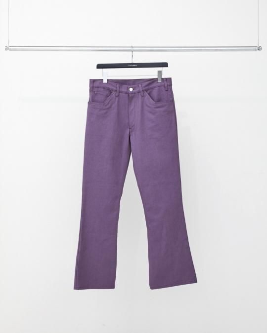 littlebig purple flare denim pants - デニム/ジーンズ